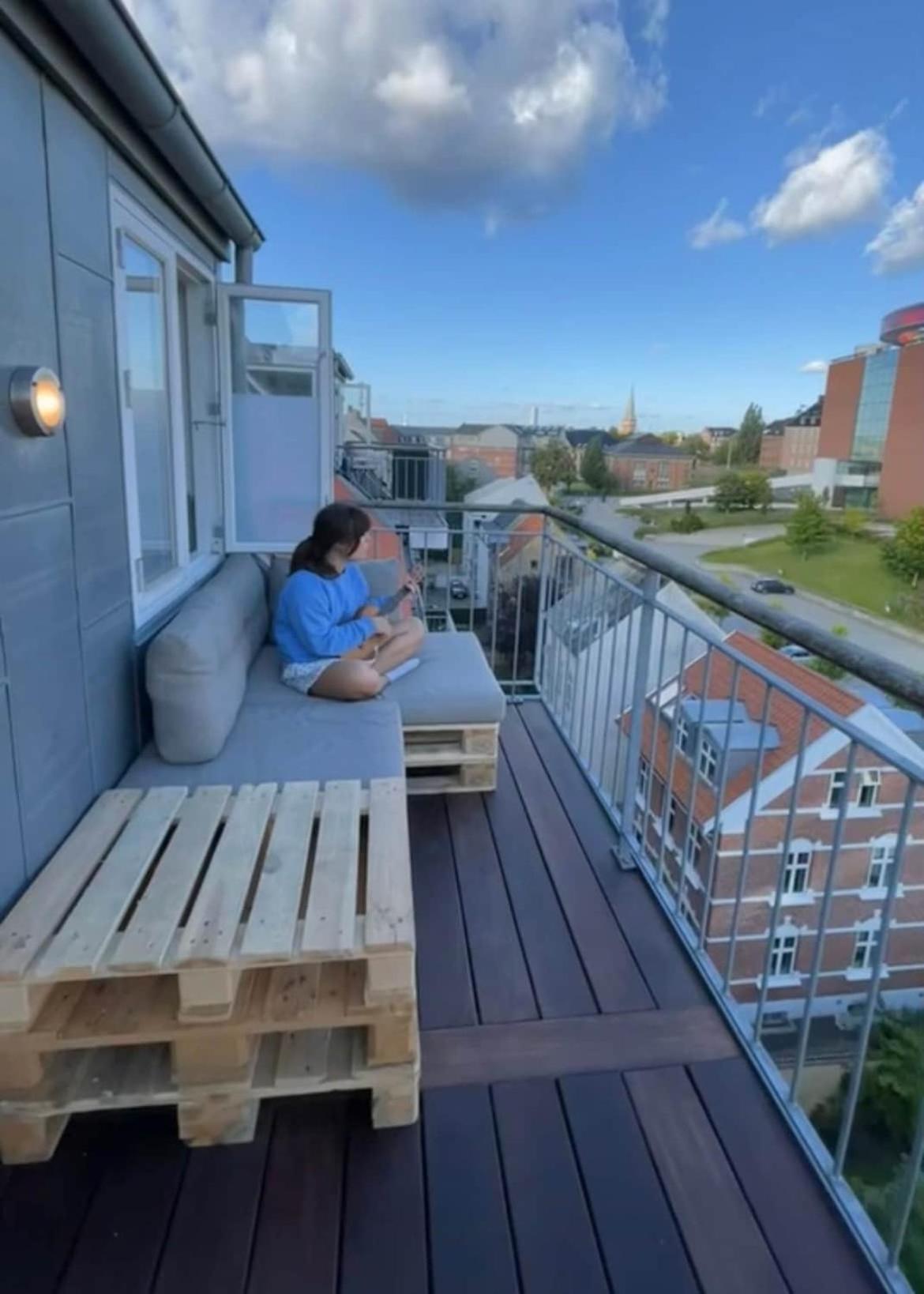 Apartamento Rooftop By Aros With Balcony Århus